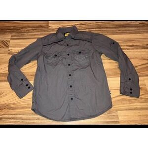 John‎ Cena WWE Wrestling youth shirt Button size L 10/12